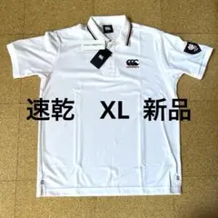 新品タグ付　カンタベリー　速乾ポロシャツ　XLのサムネイル