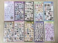 和柄　ボンボンドロップシール　10枚セット