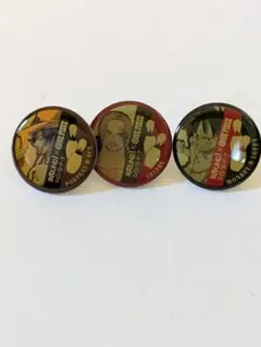 ONE PIECE ROUND1 コラボピンバッジ 3個セット