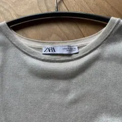 ZARA ラメ　トップス