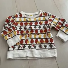 Mou Jon Jon ムージョンジョン トレーナー 動物と木の柄 90cm