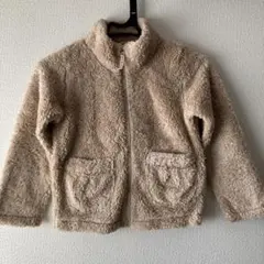 UNIQLO ユニクロ フリース ジャケット ベージュ 130cm