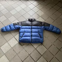 【Columbia】90s ダウンジャケット ブルー×ブラック