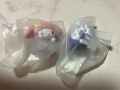 サンリオ　すってんころりんフィギュア　マイメロ　クロミ