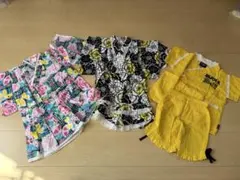 女の子 浴衣 甚平 90センチ セット売り