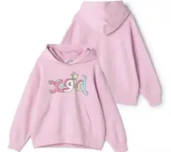 X-girl Stages ピンクパーカー 140