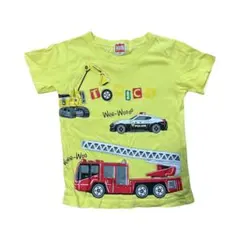トミカ イエロー Tシャツ 100cm