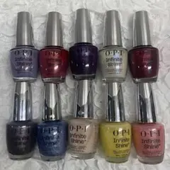 OPI ネイルラッカー インフィニットシャイン・モーガンテイラー含む10本セット OPI ネイルラッカー インフィニットシャイン・モーガンテイラー含む10
