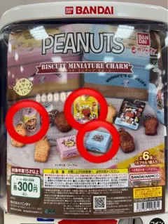 PEANUTS ビスケットミニチュアチャーム