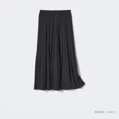 UNIQLO シフォンスカート ブラックLのサムネイル