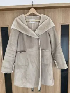 フェイクムートンミドルコート