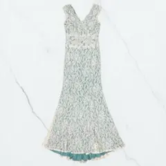 ERUKEI エルケイ 総レース ロングドレス 29305 sugar