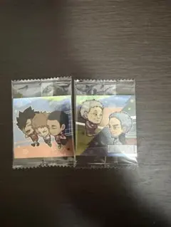 ハイキューウエハースシール シークレット2種