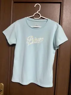 プリンス　テニスウェア　半袖シャツ　ミントグリーン　Lサイズ