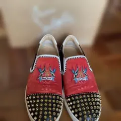 ルブタンスリッポン。36.5サイズ（２３.5cm）❣️スタッズの取れ無し❣️