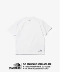 THE NORTH FACE STANDARD25ssHEM LOGO Tシャツ
