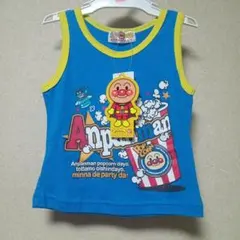 新品 アンパンマン タンクトップ 90cm ブルー