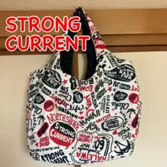 ストロングカレント中綿キルティングバッグ　中古美品