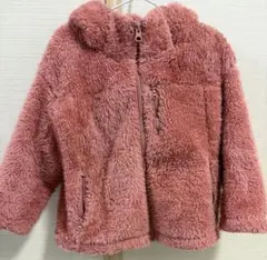 UNIQLO フリースジャケット 110 ピンク
