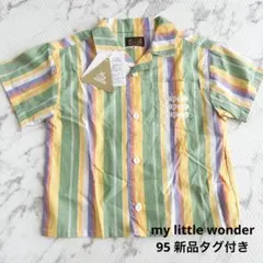 MY LITTLE WONDER 半袖シャツ 95cm 新品タグ付きのサムネイル