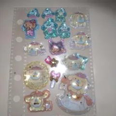 ボンボンドロップシール ポムポムプリン ハンギョドン サンリオ