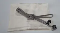 白の帯揚げ、帯締めのセット HE58―269