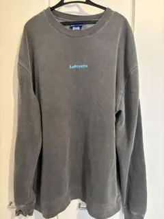 Lafayette グレー クルーネック トレーナー L