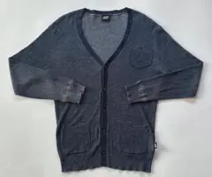 55DSL ニットカーディガン インディゴブルー