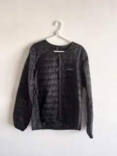 モンベル　スペリオダウンラウンドネックジャケット　ブラック　Mサイズ