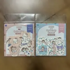 PEKO ハローキティ・マイメロディ＆クロミ フレークシールセット
