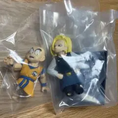 一番くじ　ドラゴンボール 40th E賞　クリリン 18号 フィギュアセット