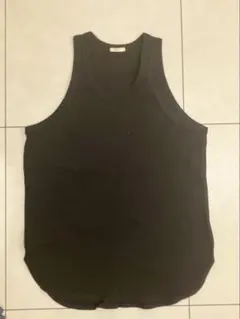 UNIQLO メンズ　ワッフルロングタンクトップ　S