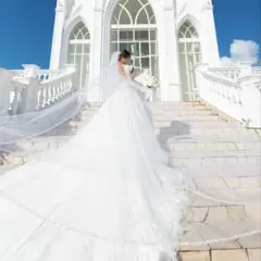 ウェディングロングベール タカミ