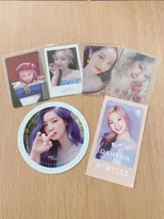 TWICE ダヒョン トレカ ステッカー コースター