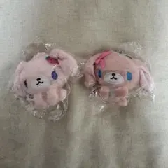 シュガーバニーズ ぬいぐるみキーホルダー ももうさ ストロベリーうさ