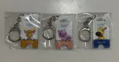 あつまれどうぶつの森 北海道空港 アクリルキーホルダー 3種セット
