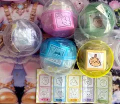 新品 ちいかわ ダブルスタンプ 全5種コンプセット うさぎ ハチワレ モモンガ