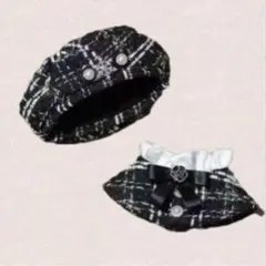 ぬい服　あんスタ　いつぬい　ぬいぐるみ 2点セット　黒　着せ替え服　10cm