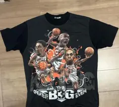 バスケットボール選手イラストTシャツ