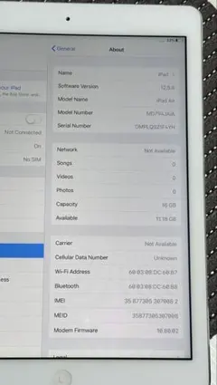 Apple iPad Air 第3世代 ジャンク 液晶割れ 画面表示不可 - メルカリ
