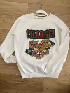 トレーナー/スウェット Charles Chaton big arm sweatshirts CHARLES CHATON スウェットbig arm sweatshirts - メルカリ