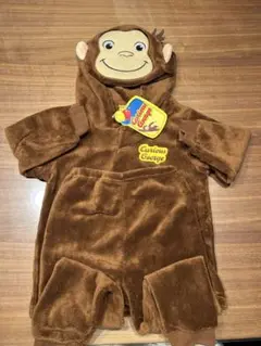 おさるのジョージ　フリース着ぐるみ　100サイズ