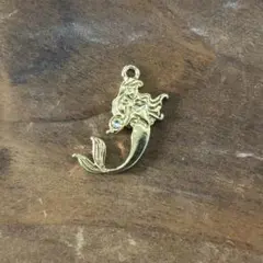 アリエル、チャーム、アクセサリーパーツ、ディズニー、ネックレス、レア