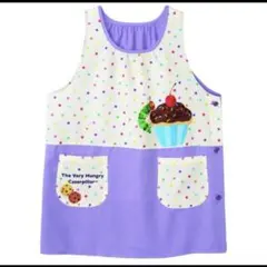 未開封【はらぺこあおむし】カップケーキドットエプロン