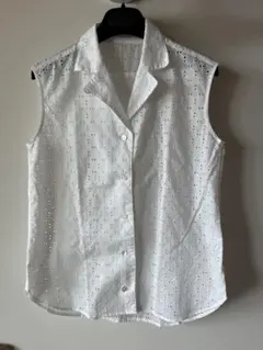 madameH closet レース ノースリーブ ブラウス - メルカリ