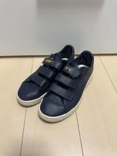 PUMA スニーカー ネイビー 23.5cm ベルクロのサムネイル