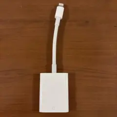 Apple純正 Lightning SDカードリーダー　A1595