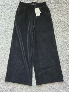 新品タグ】BILLABONG コーデュロイ ワイドパンツ Mブラック リラックス