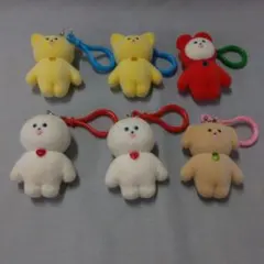 グルメマイスター　フィギュア マスコット キーホルダー 6体セット