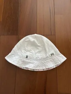 familiar ベビー帽子 55cm ホワイト